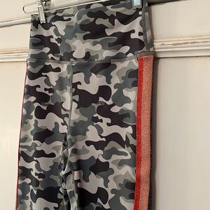 SPIRITUAL GANGSTER CAMO WORKOUT PANTS